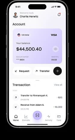 Dashboard Overview Interface